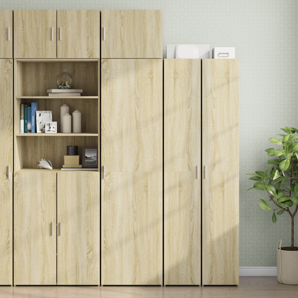 Veggskap sonoma eik 50x42,5x40 cm konstruert tre vidaXL