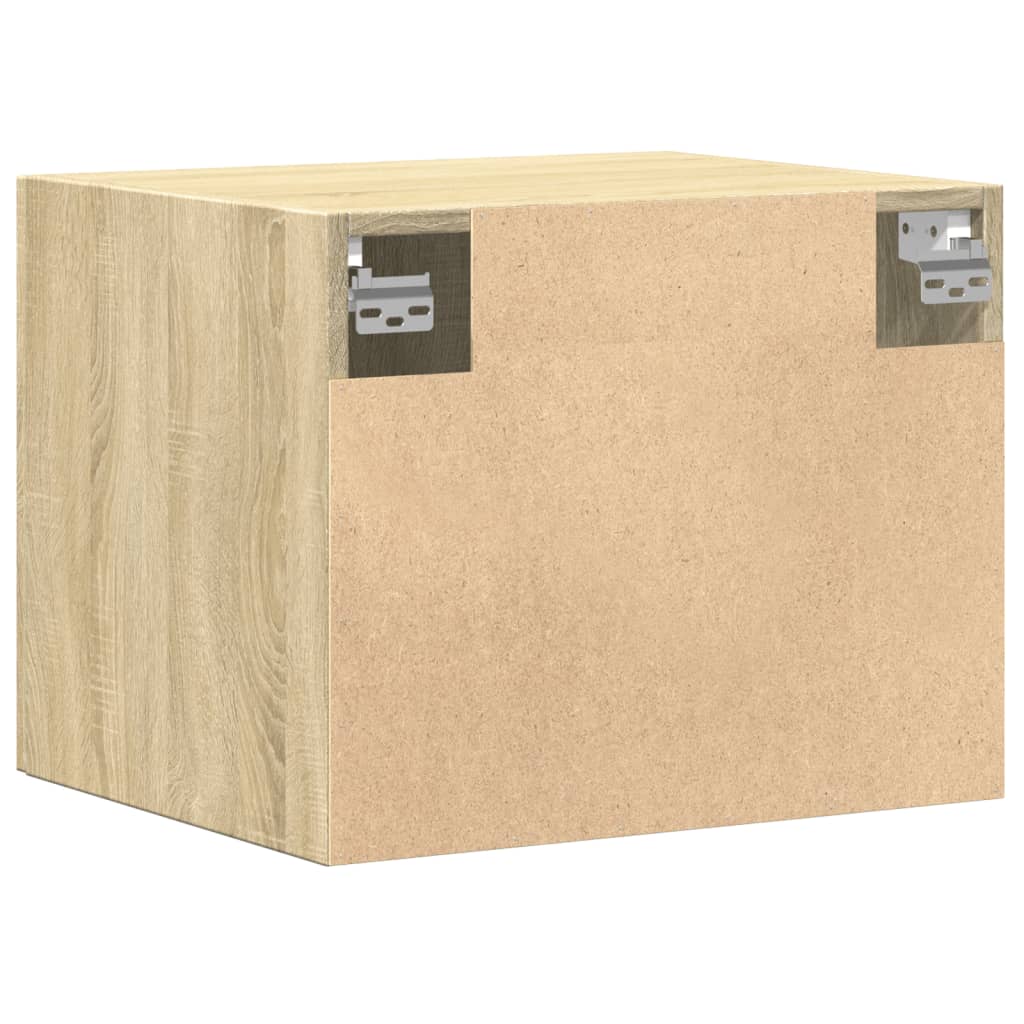 Veggskap sonoma eik 50x42,5x40 cm konstruert tre vidaXL