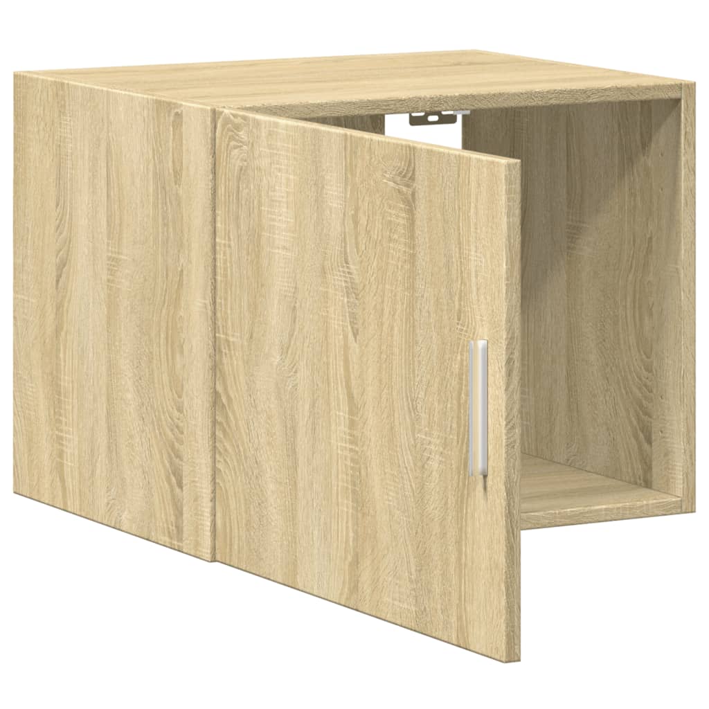 Veggskap sonoma eik 50x42,5x40 cm konstruert tre vidaXL