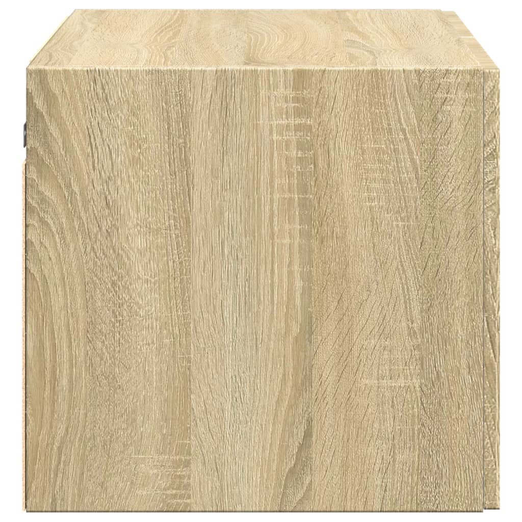 Veggskap sonoma eik 70x42,5x40 cm konstruert tre