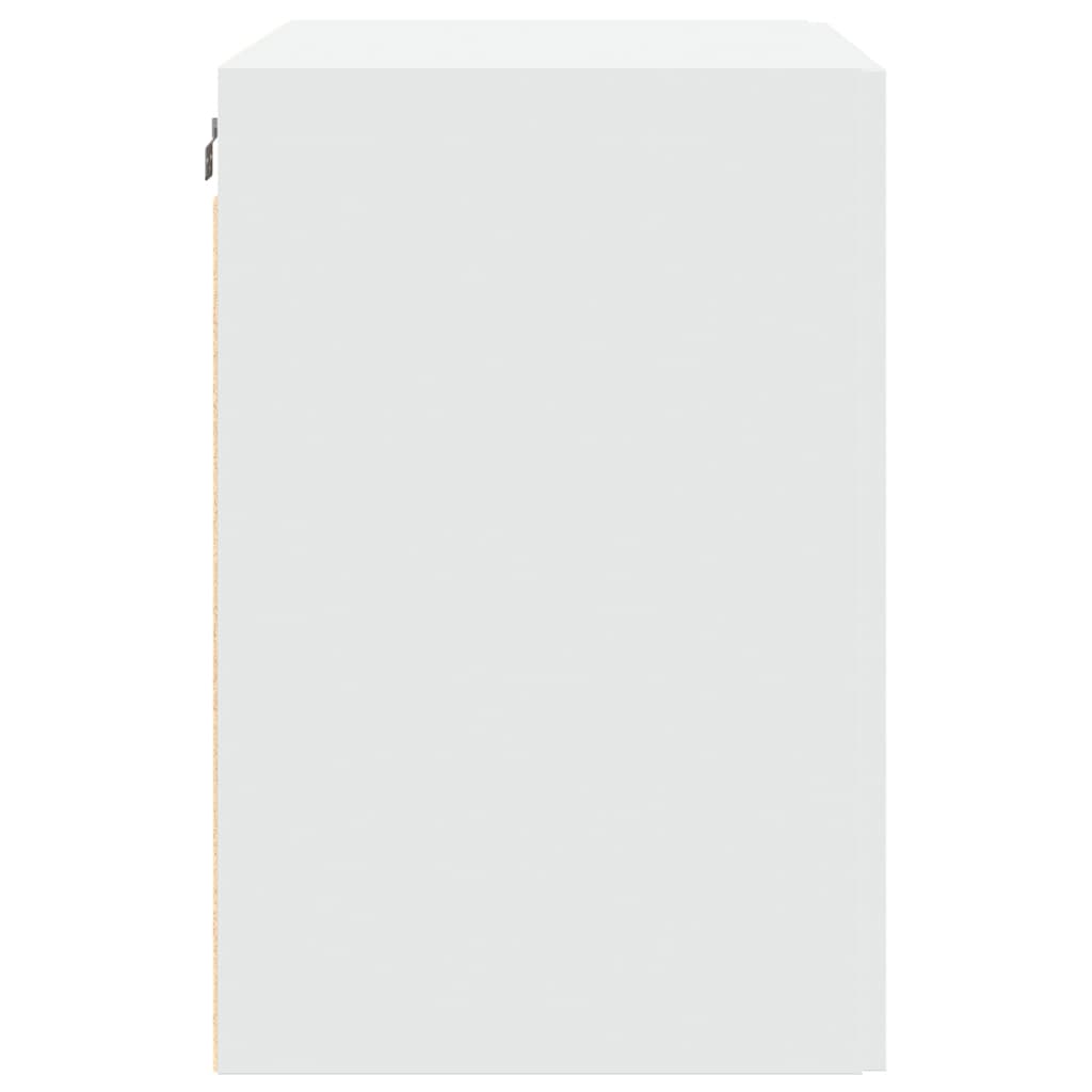 Veggskap hvit 80x42,5x64 cm konstruert tre vidaXL