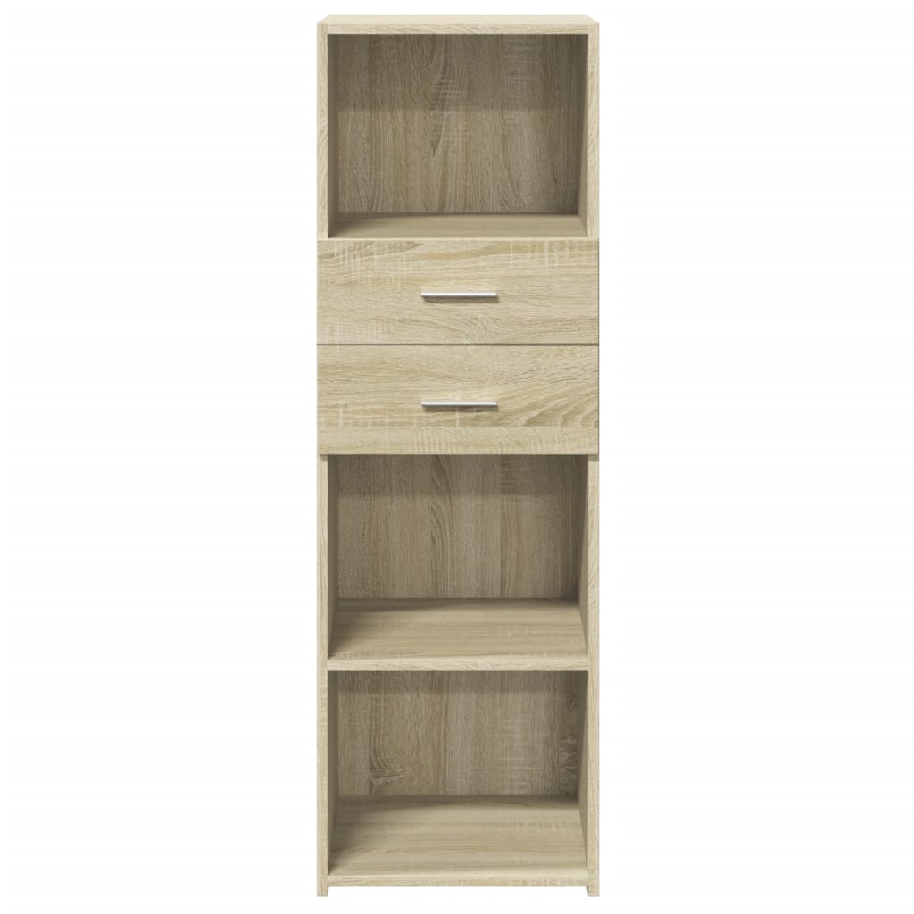 Hylle sonoma eik 40x42,5x124 cm konstruert tre