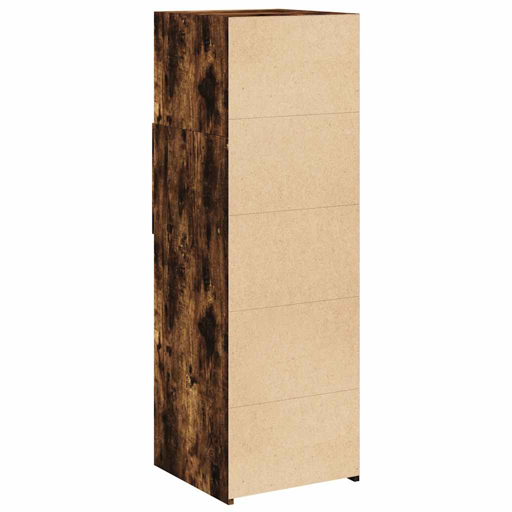 Hylle røkt eik 40x42,5x124 cm konstruert tre