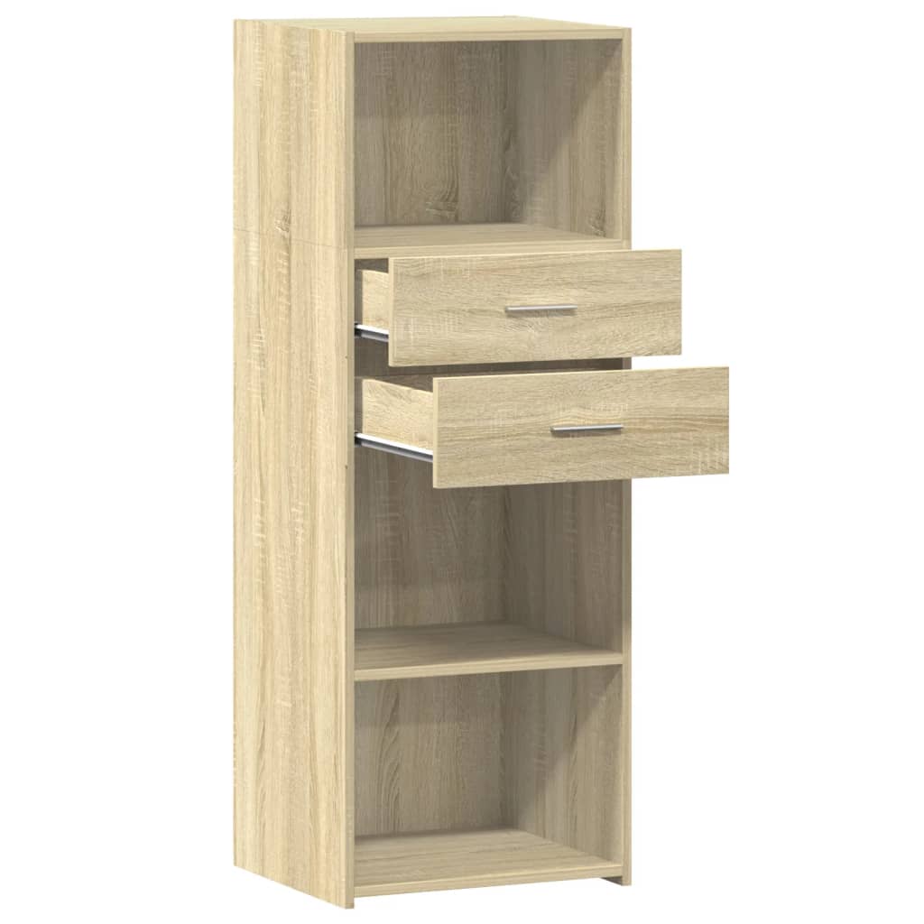 Hylle sonoma eik 45x42,5x124 cm konstruert tre