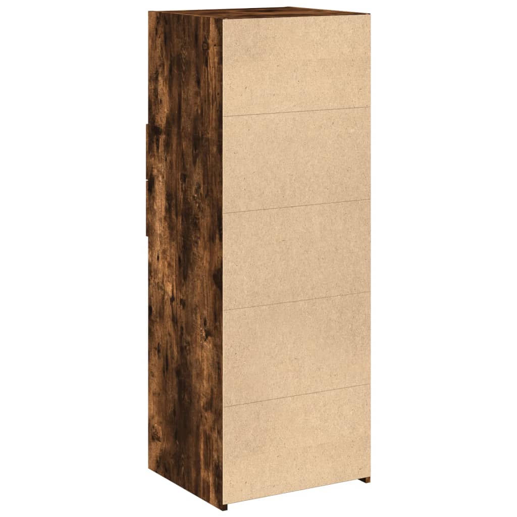 Hylle røkt eik 45x42,5x124 cm konstruert tre