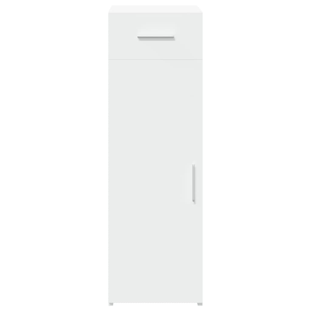 Skjenk hvit 30x42,5x93 cm konstruert tre