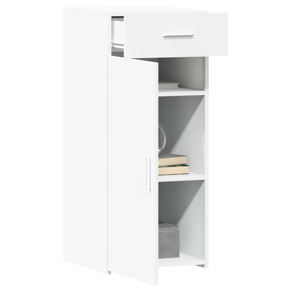 Skjenk hvit 40x42,5x93 cm konstruert tre vidaXL