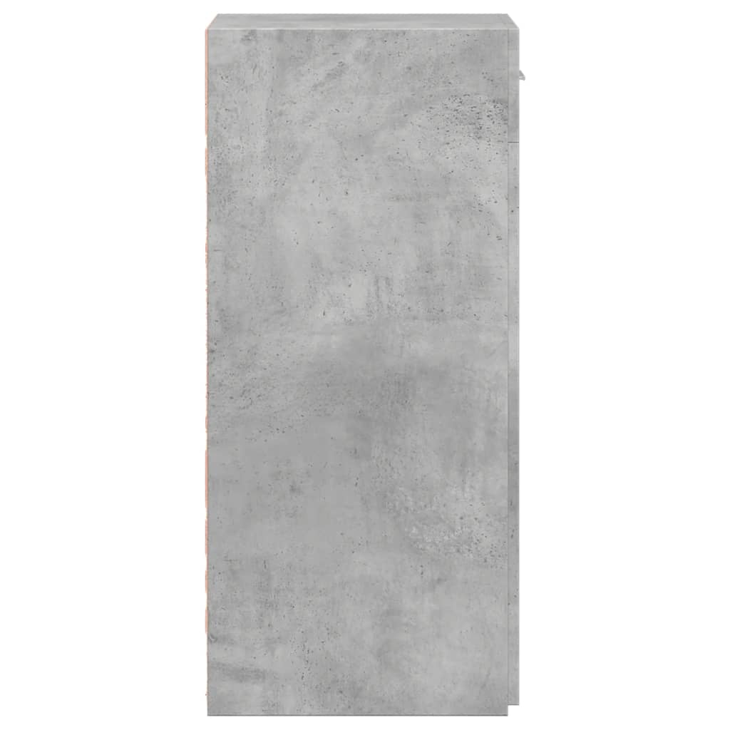 Skjenk betonggrå 40x42,5x93 cm konstruert tre vidaXL