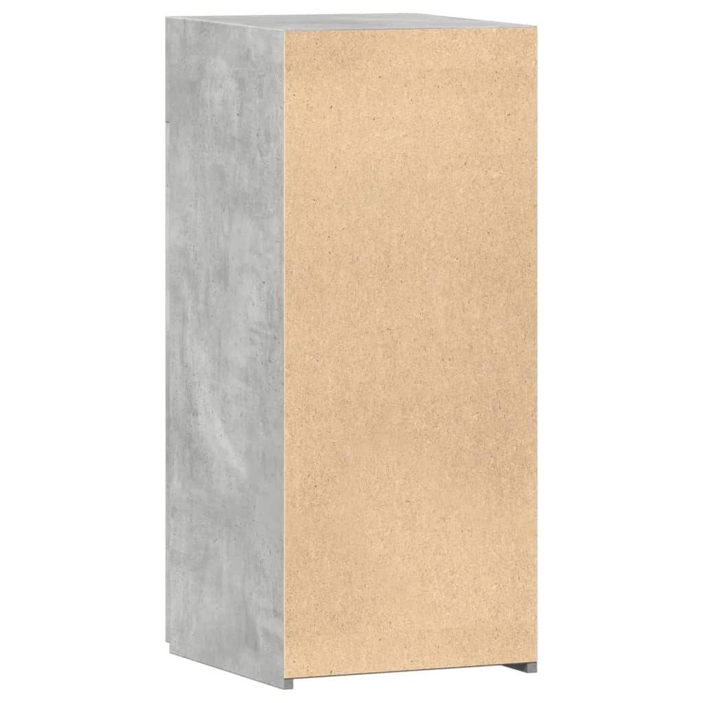 Skjenk betonggrå 40x42,5x93 cm konstruert tre vidaXL