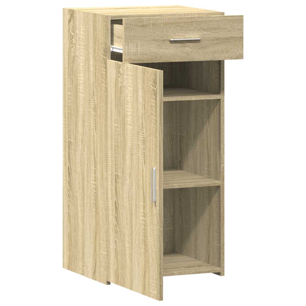 Skjenk sonoma eik 45x42,5x93 cm konstruert tre vidaXL
