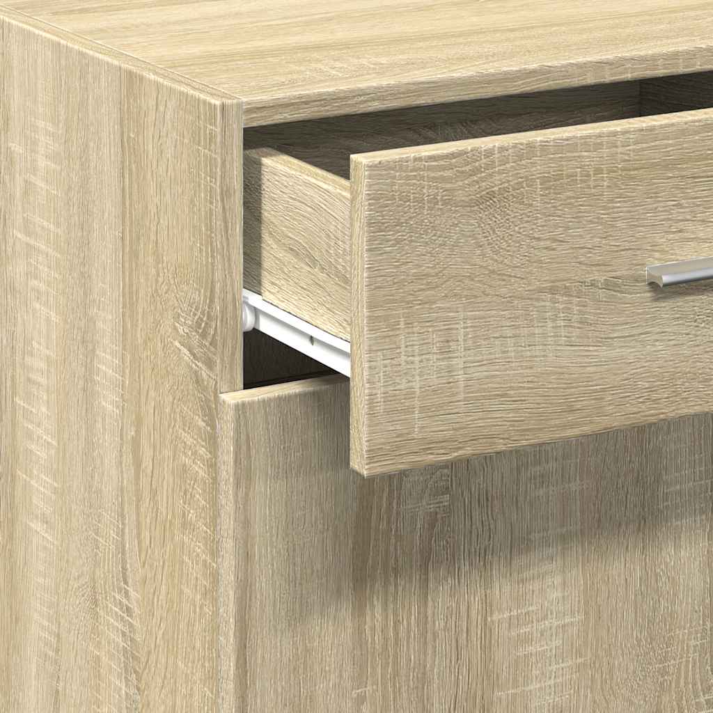 Skjenk sonoma eik 45x42,5x93 cm konstruert tre vidaXL
