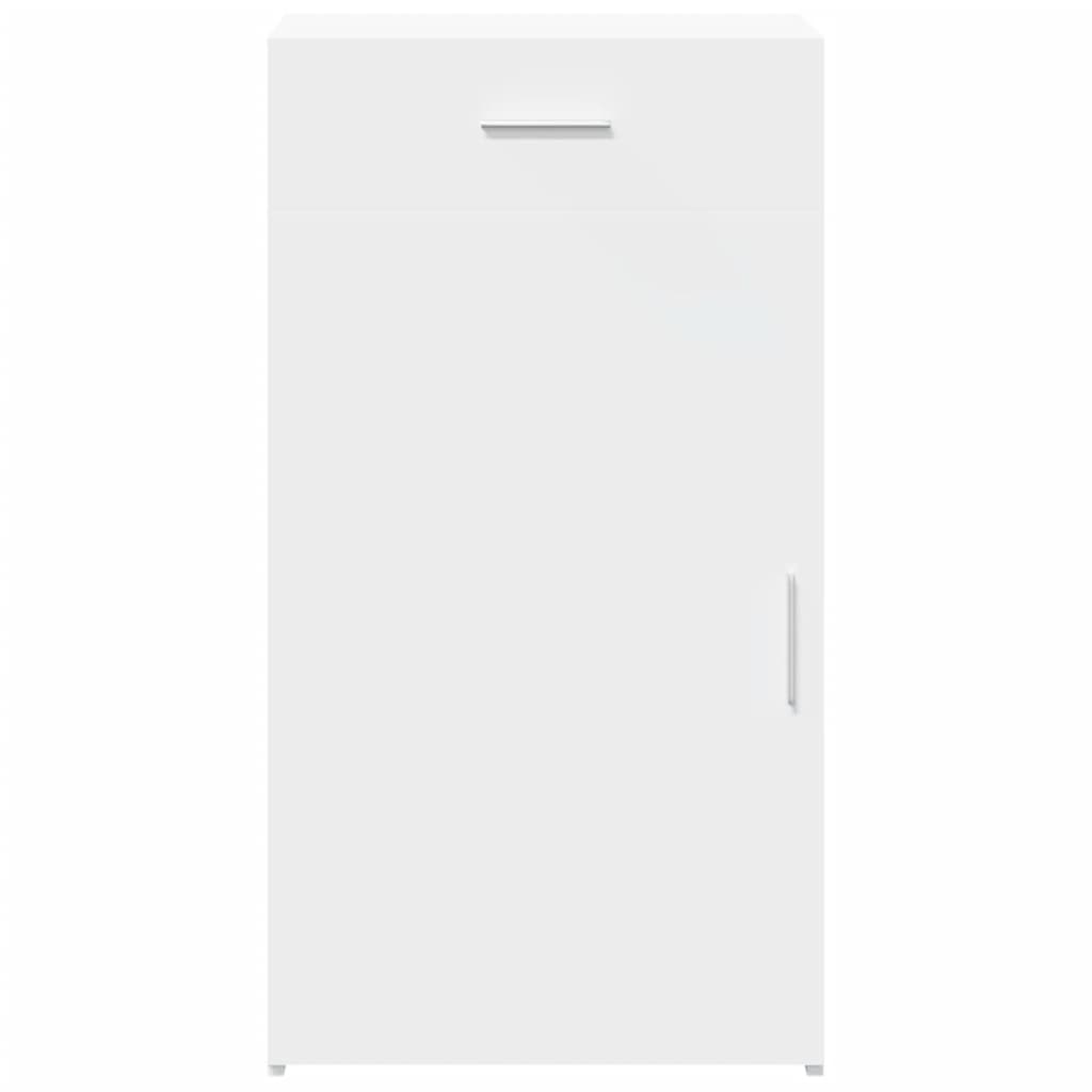 Skjenk hvit 50x42,5x93 cm konstruert tre