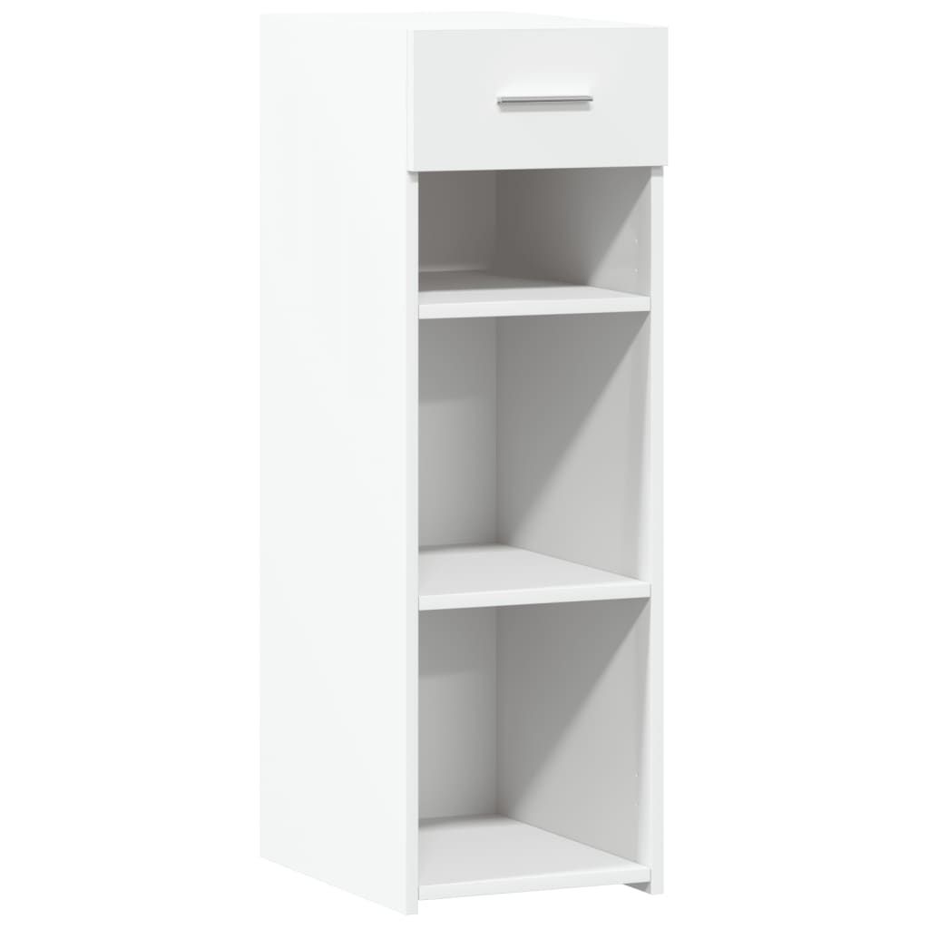 Skjenk hvit 30x42,5x93 cm konstruert tre