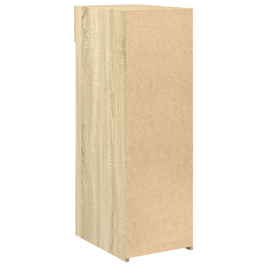 Skjenk sonoma eik 30x42,5x93 cm konstruert tre