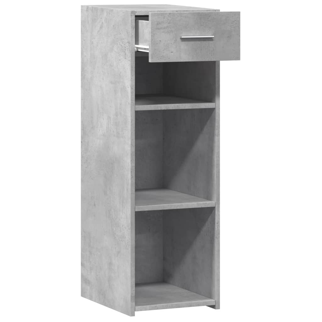 Skjenk betonggrå 30x42,5x93 cm konstruert tre