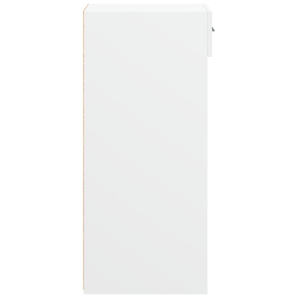 Skjenk hvit 40x42,5x93 cm konstruert tre