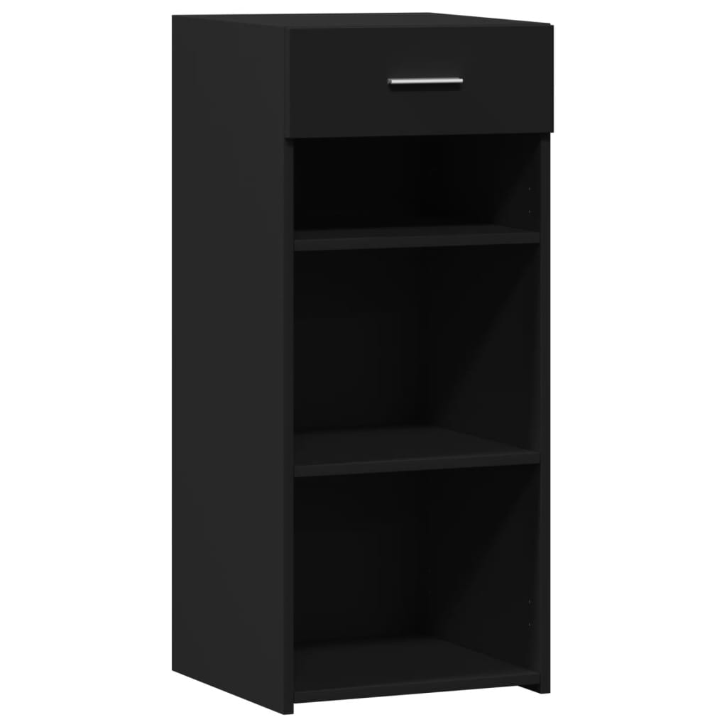 Skjenk svart 40x42,5x93 cm konstruert tre
