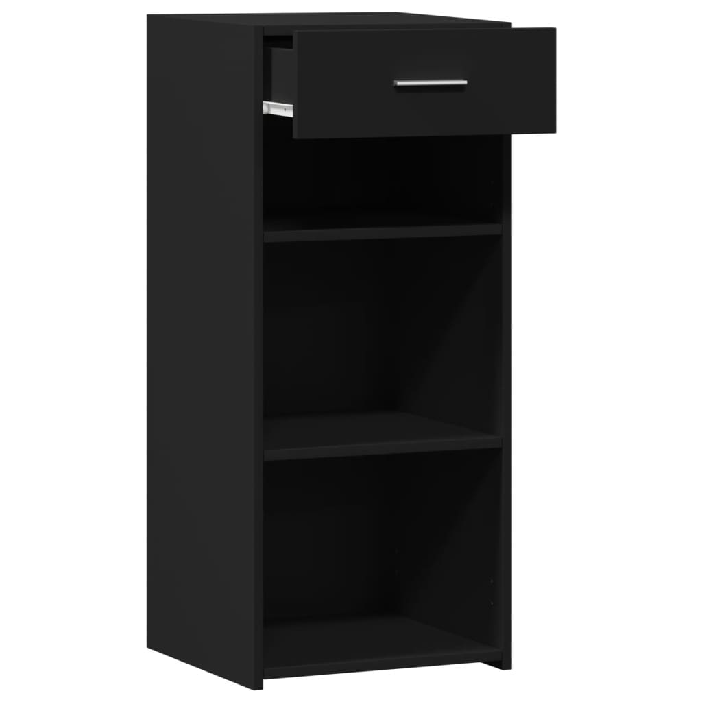 Skjenk svart 40x42,5x93 cm konstruert tre