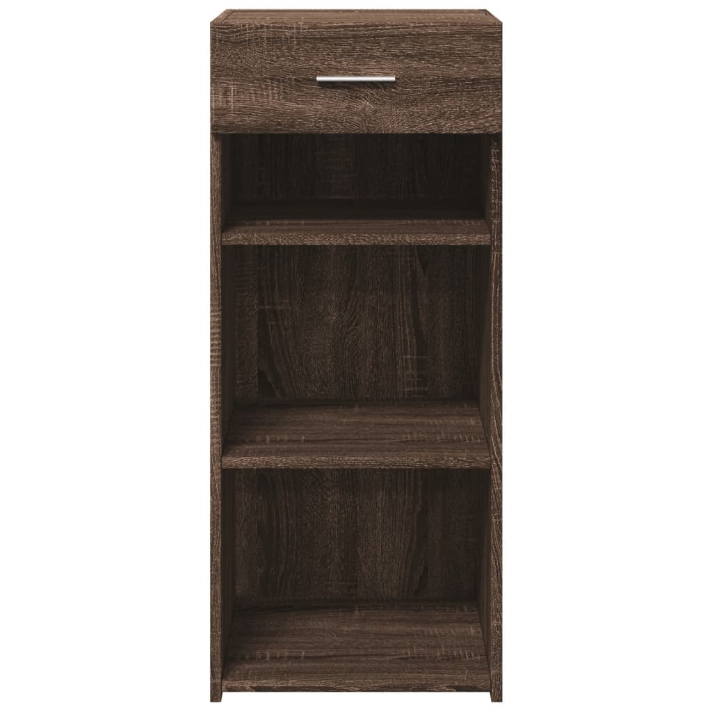Skjenk brun eik 40x42,5x93 cm konstruert tre