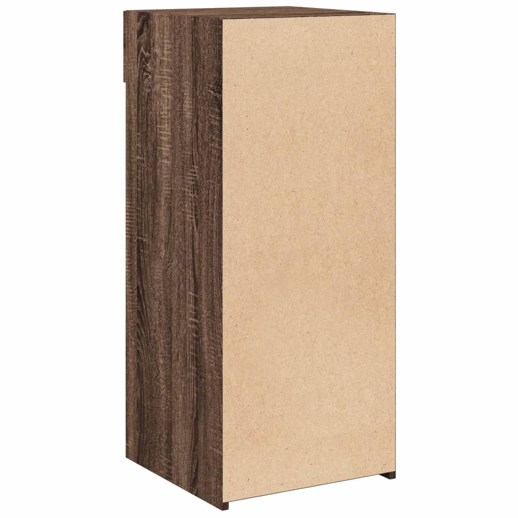 Skjenk brun eik 40x42,5x93 cm konstruert tre