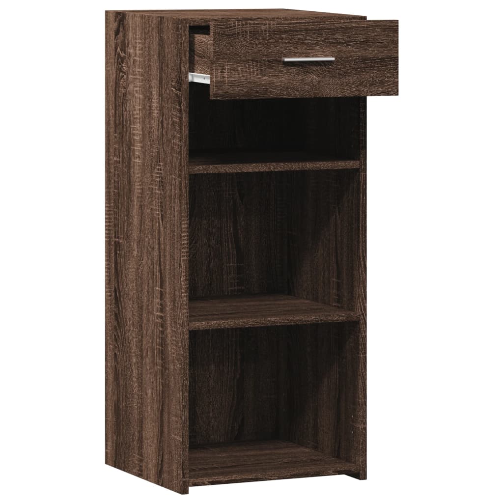 Skjenk brun eik 40x42,5x93 cm konstruert tre