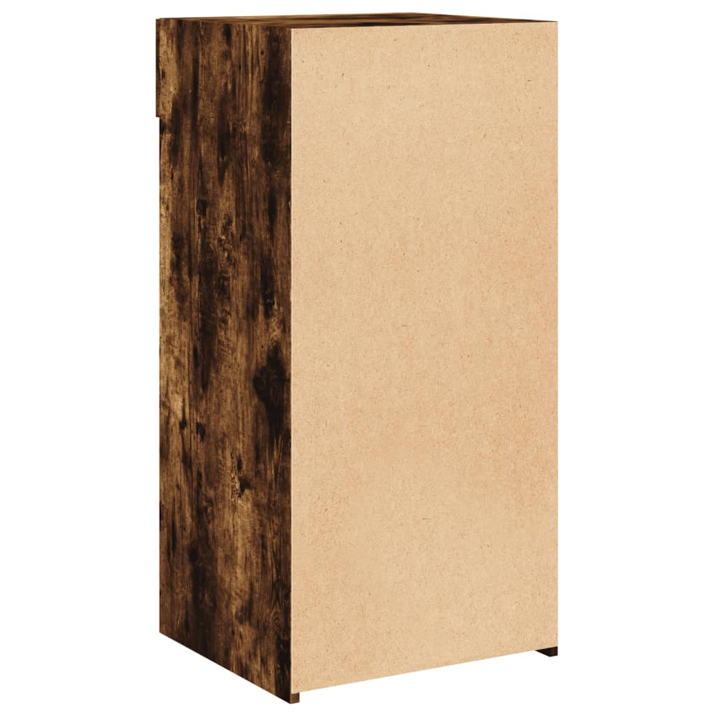Skjenk røkt eik 45x42,5x93 cm konstruert tre