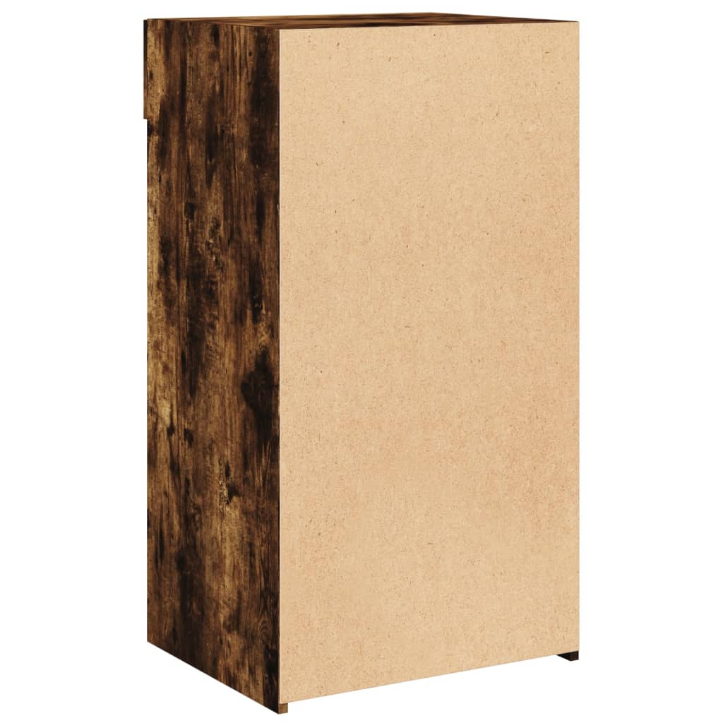Skjenk røkt eik 50x42,5x93 cm konstruert tre