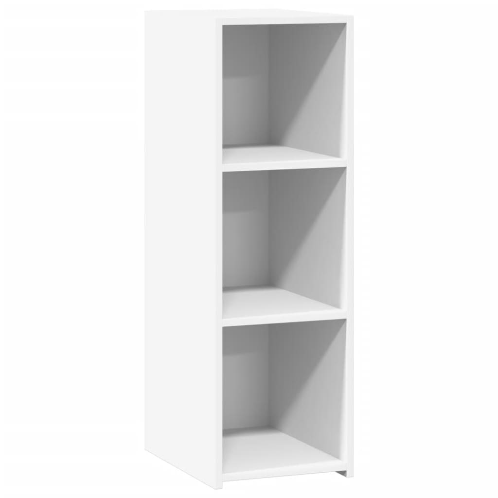 Skjenk hvit 30x41x93 cm konstruert tre