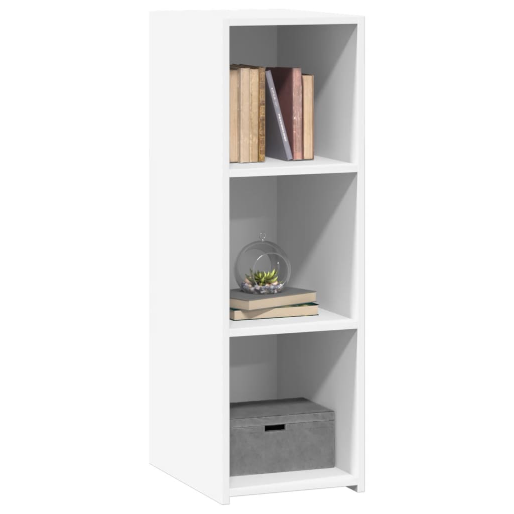 Skjenk hvit 30x41x93 cm konstruert tre