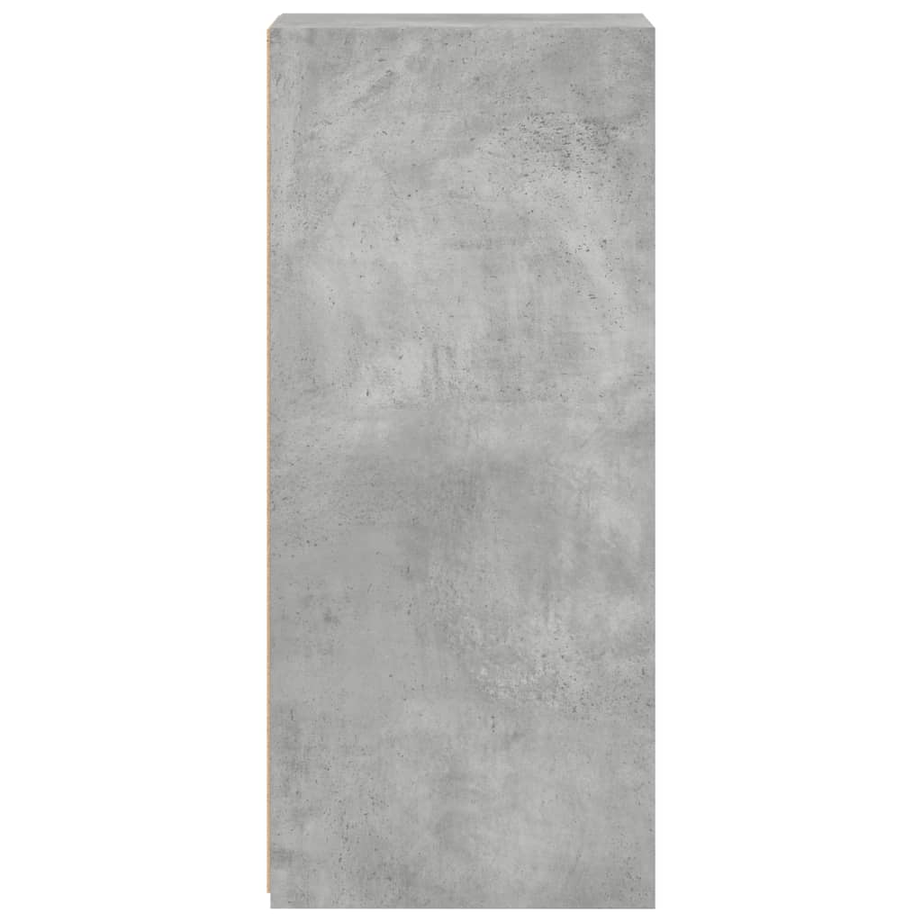 Skjenk betonggrå 30x41x93 cm konstruert tre