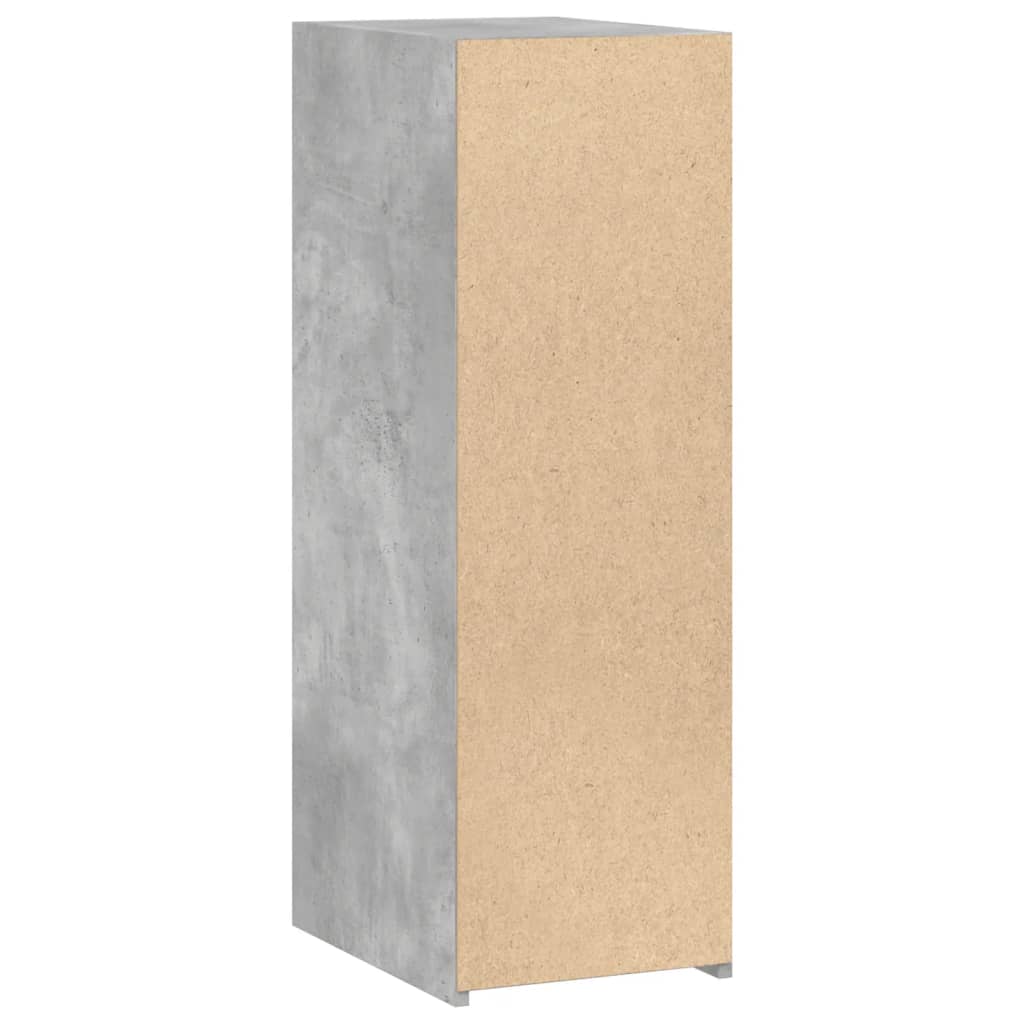 Skjenk betonggrå 30x41x93 cm konstruert tre