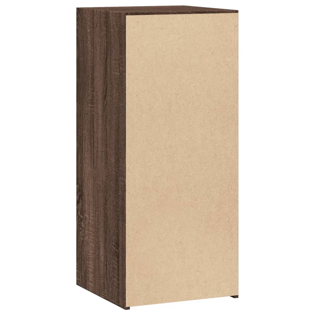 Skjenk brun eik 40x41x93 cm konstruert tre