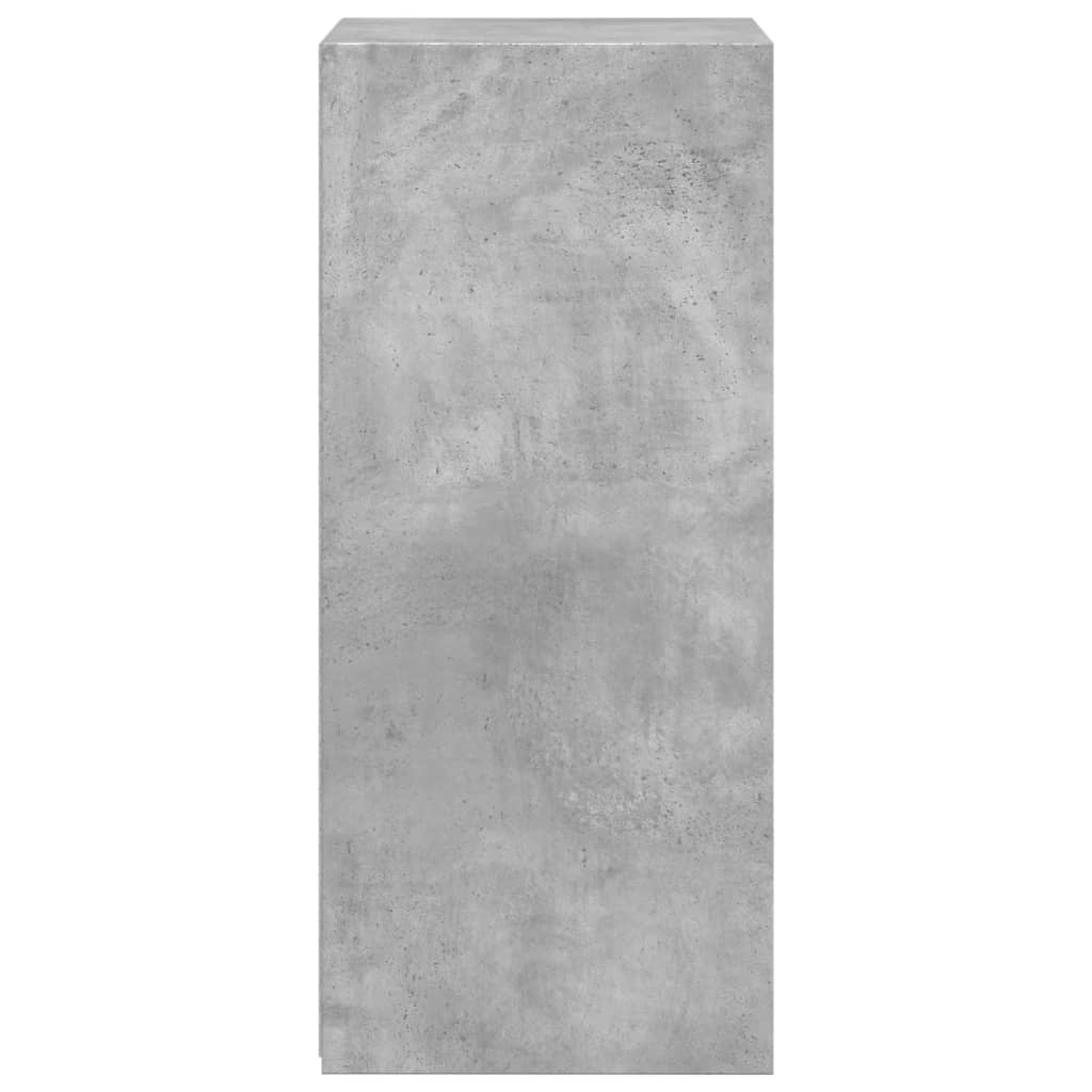 Skjenk betonggrå 45x41x93 cm konstruert tre
