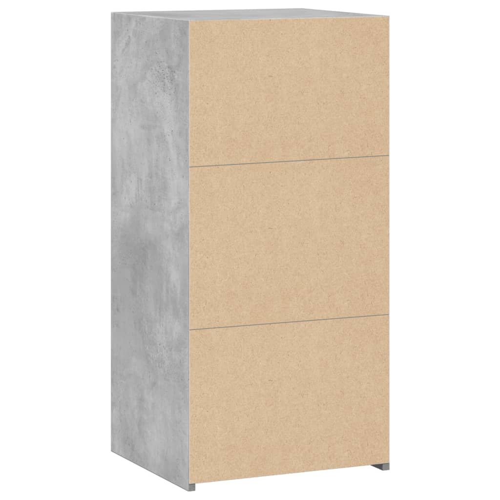 Skjenk betonggrå 45x41x93 cm konstruert tre