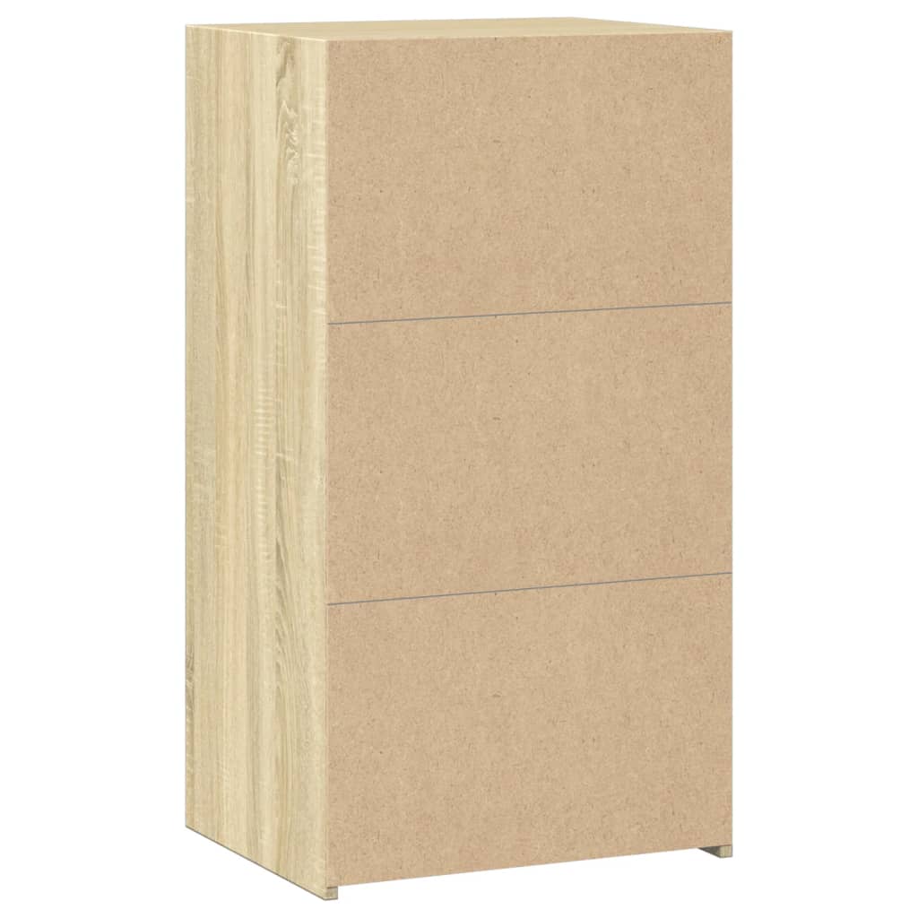 Skjenk sonoma eik 50x41x93 cm konstruert tre