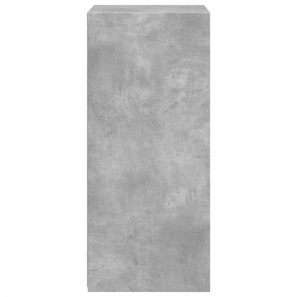 Skjenk betonggrå 50x41x93 cm konstruert tre