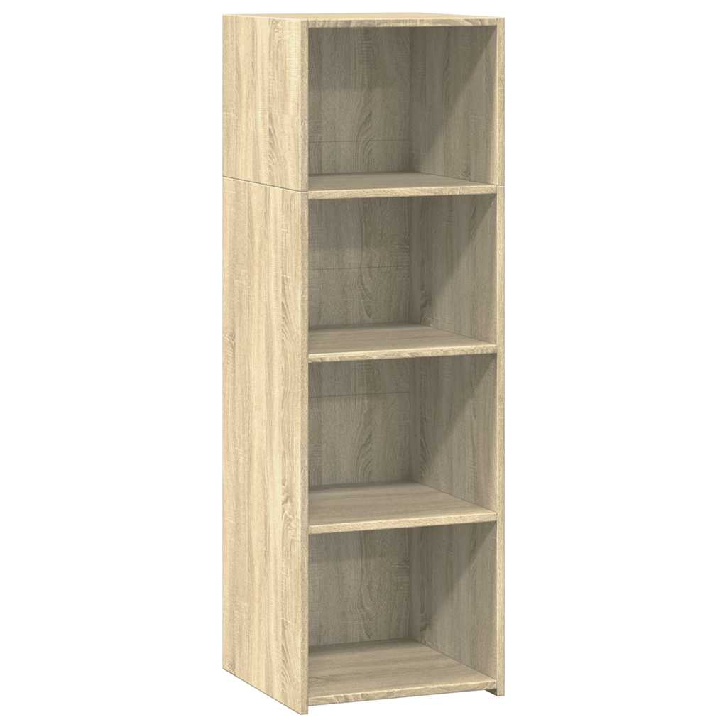 Hylle sonoma eik 40x41x124 cm konstruert tre