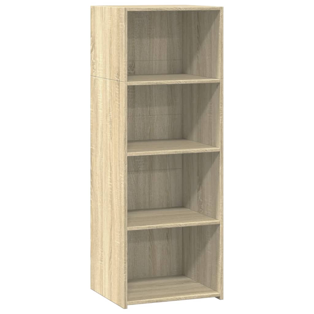 Hylle sonoma eik 45x41x124 cm konstruert tre