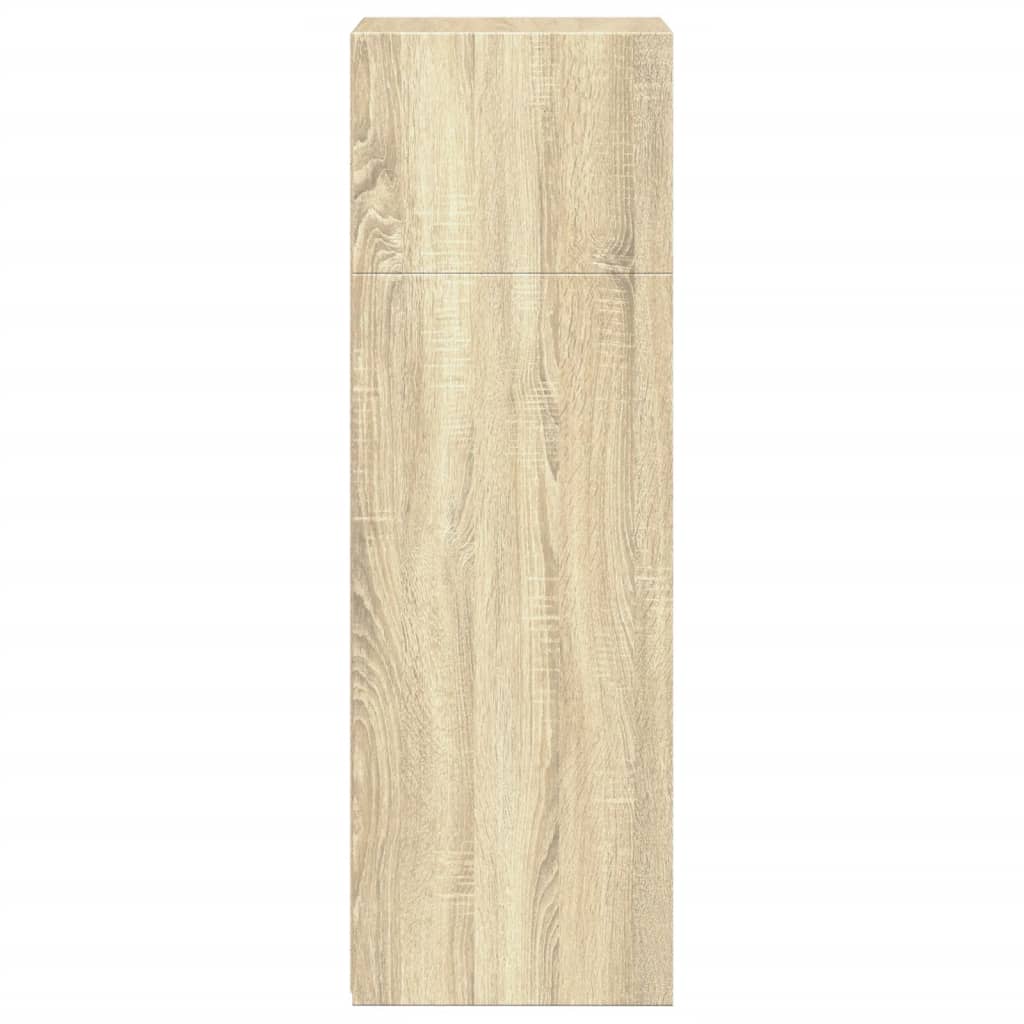 Hylle sonoma eik 45x41x124 cm konstruert tre