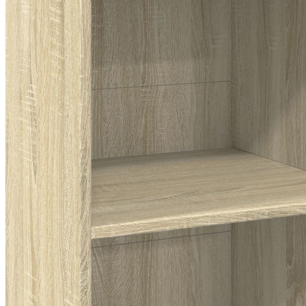 Hylle sonoma eik 45x41x124 cm konstruert tre