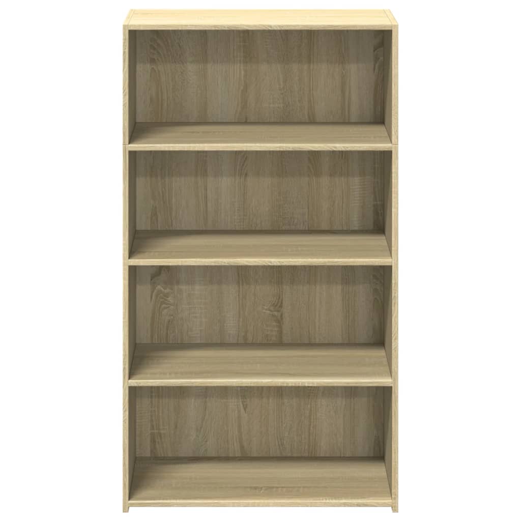 Hylle sonoma eik 70x41x124 cm konstruert tre