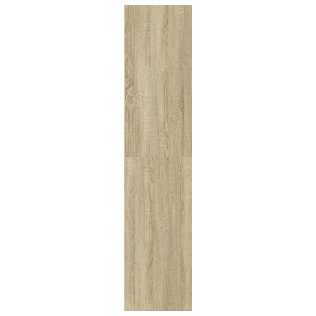 Hylle sonoma eik 30x41x185 cm konstruert tre