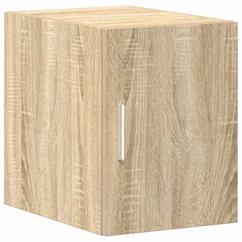 Smalt oppbevaringsskap sonoma eik 30x42,5x225 cm konstruert tre