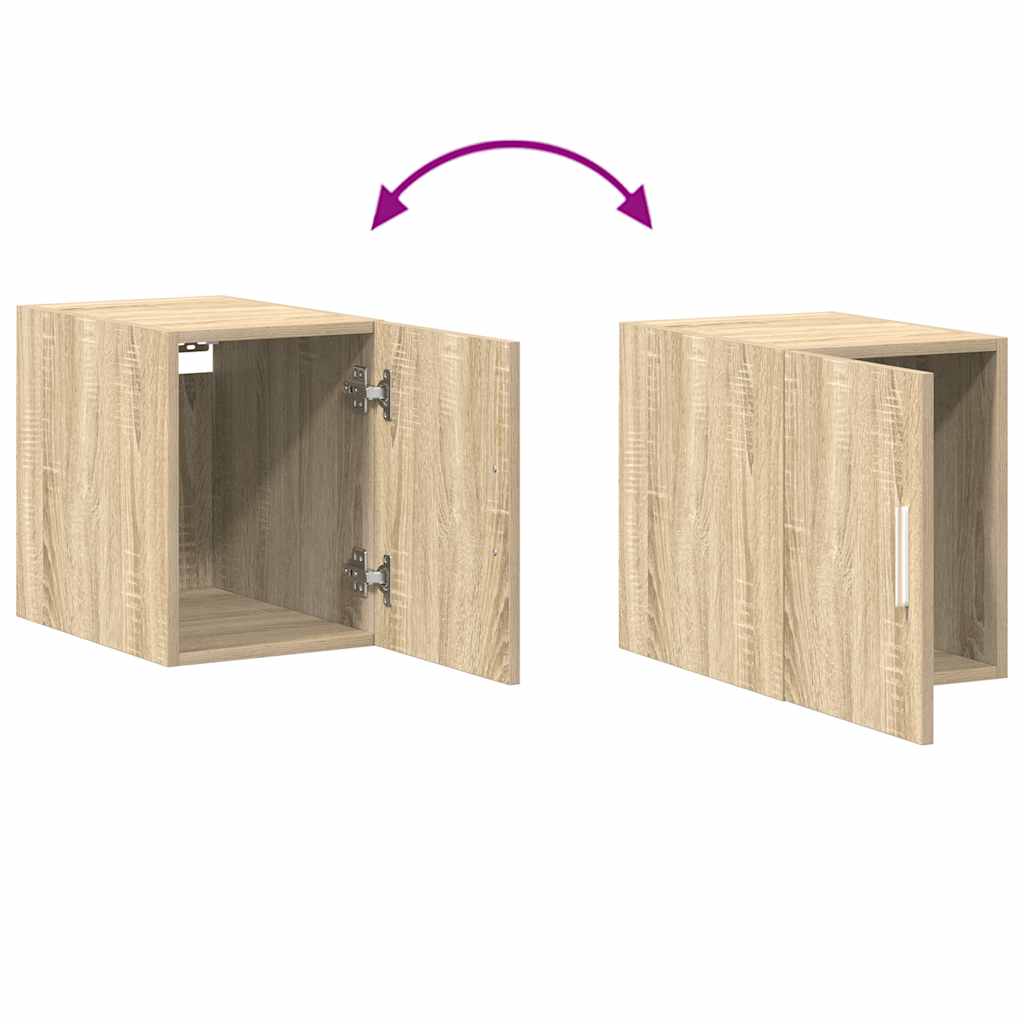 Smalt oppbevaringsskap sonoma eik 30x42,5x225 cm konstruert tre