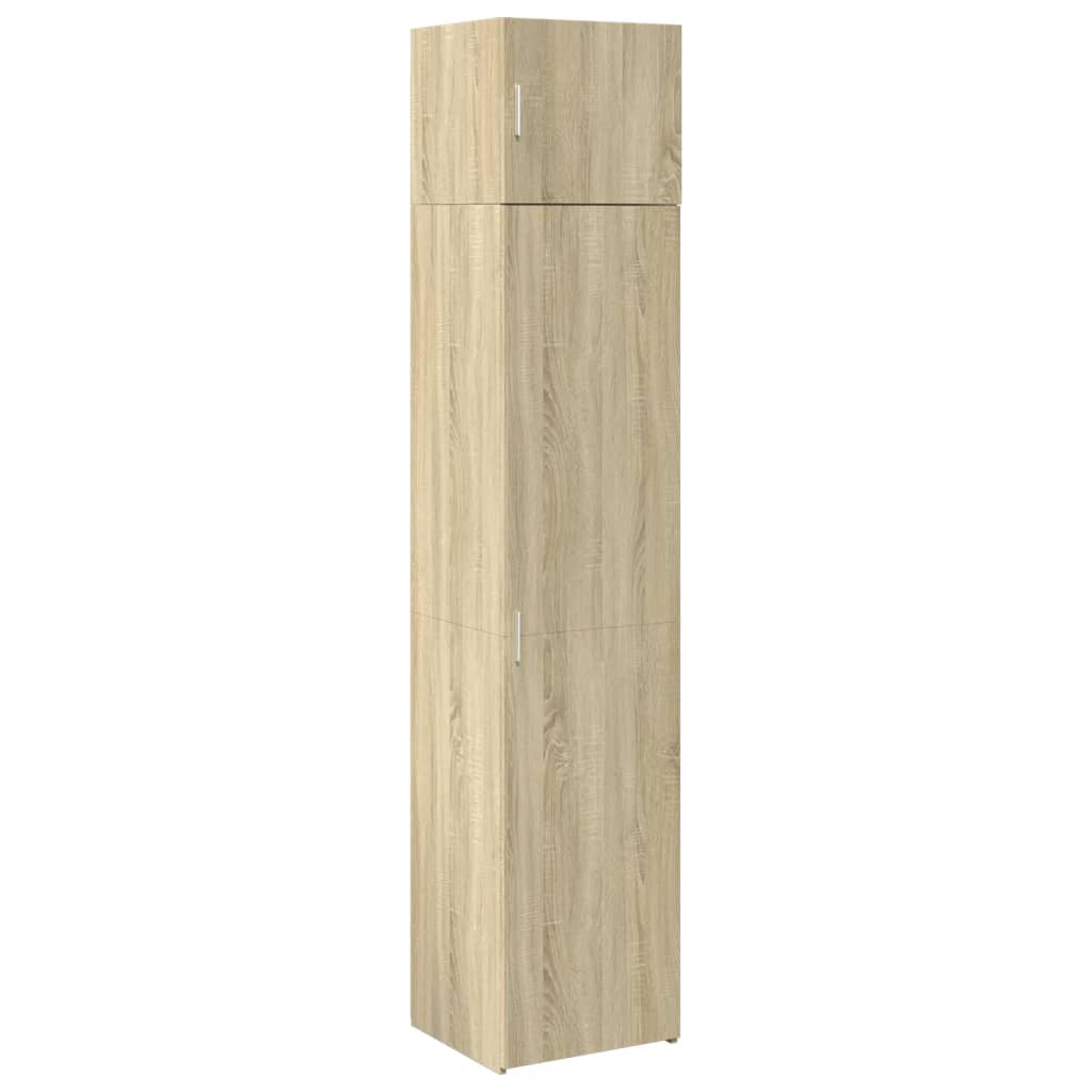 Smalt oppbevaringsskap sonoma eik 45x42,5x225 cm konstruert tre