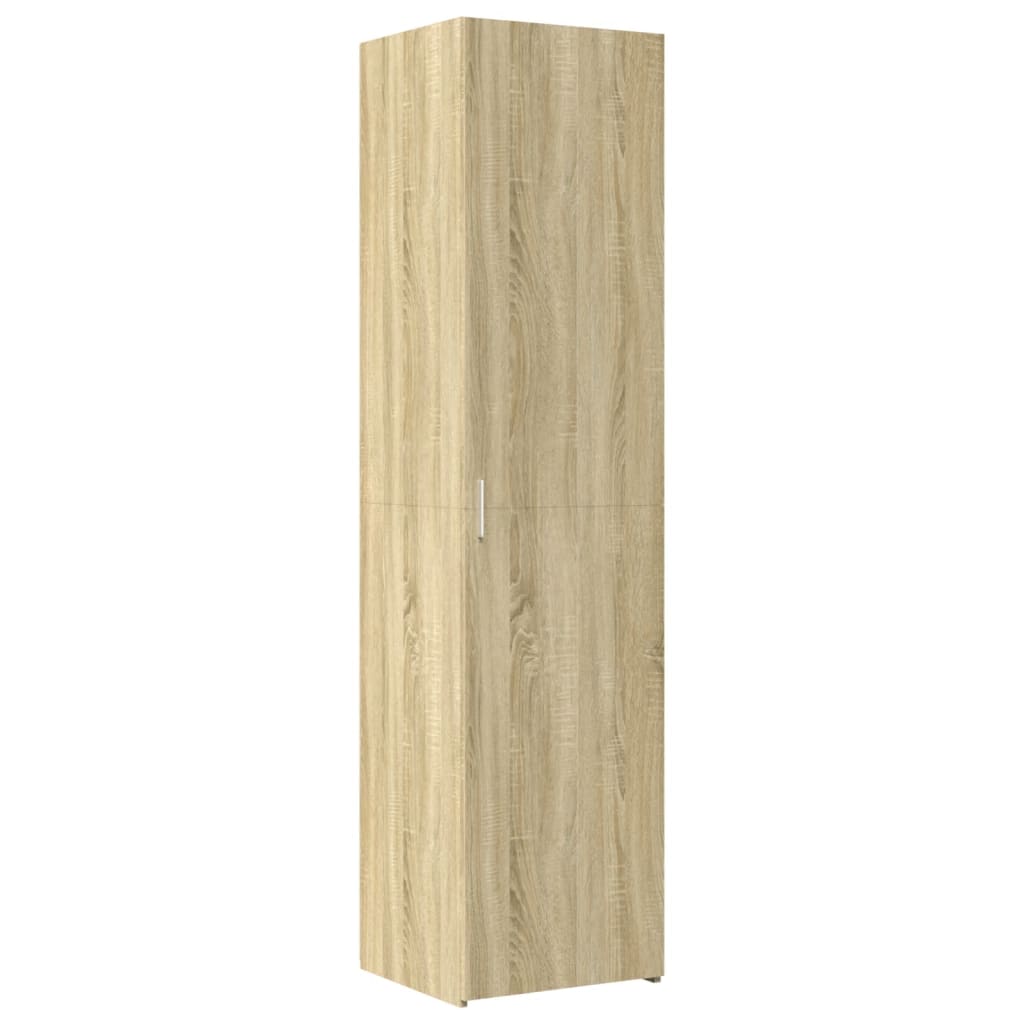 Smalt oppbevaringsskap sonoma eik 45x42,5x225 cm konstruert tre