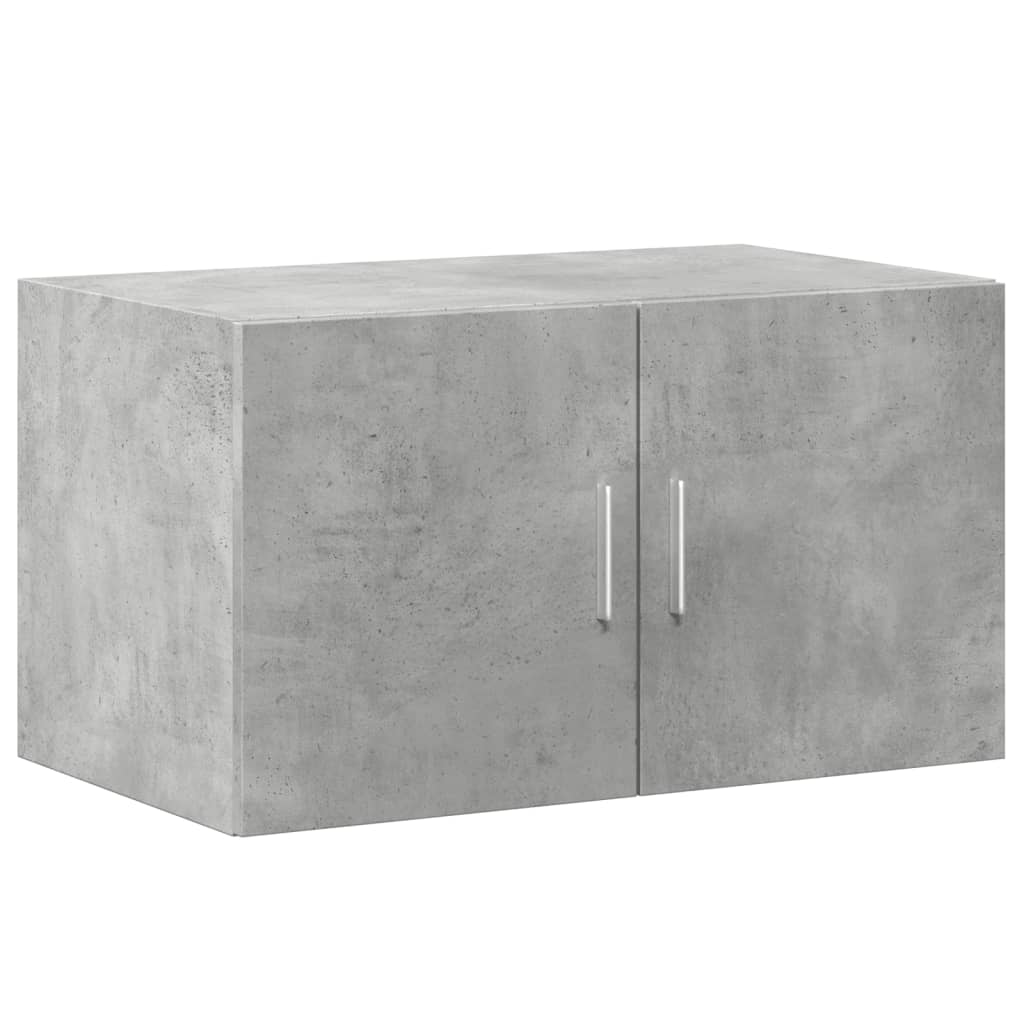 Oppbevaringsskap betonggrå 70x42,5x225 cm konstruert tre vidaXL