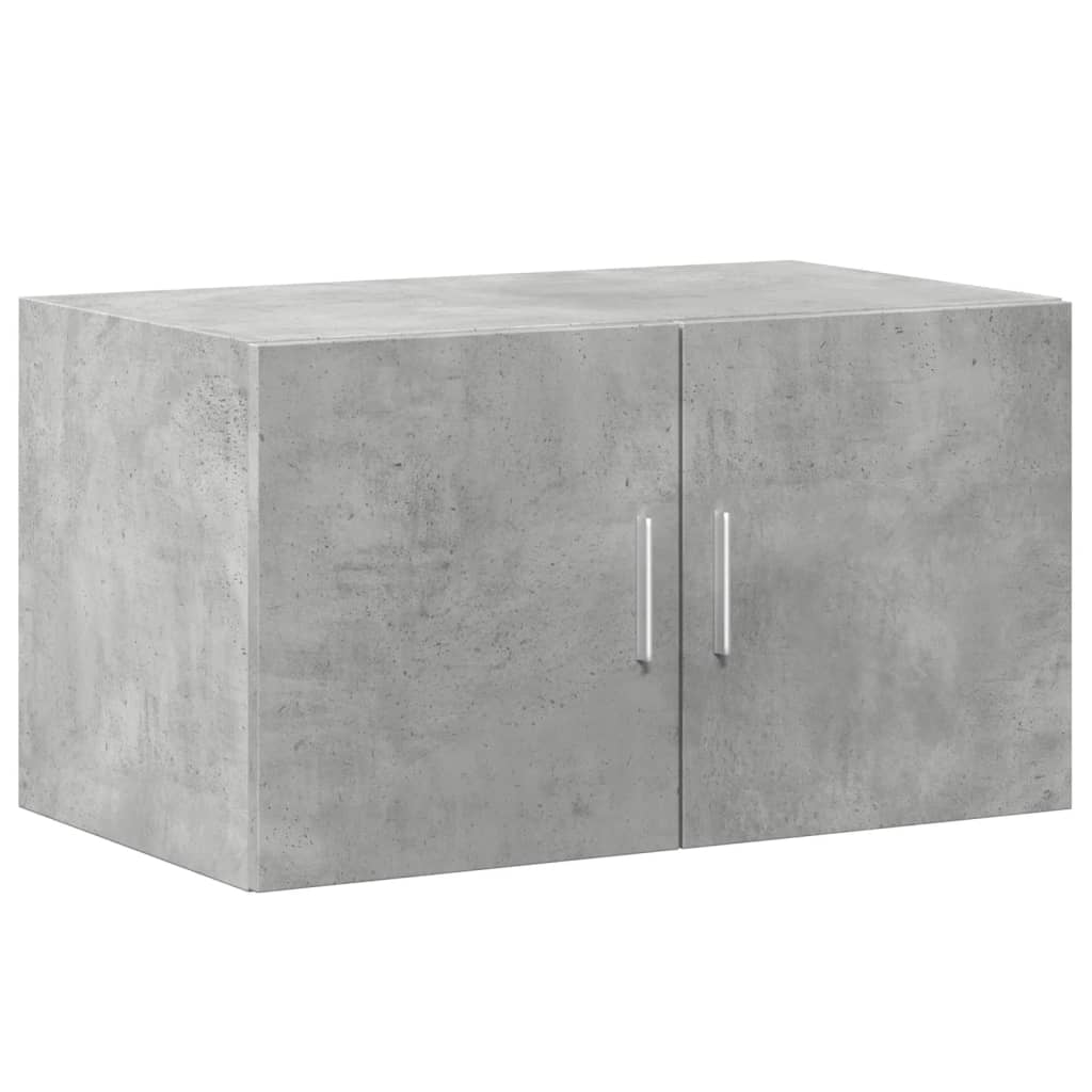 Oppbevaringsskap betonggrå 70x42,5x225 cm konstruert tre