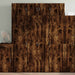 Oppbevaringsskap røkt eik 70x42,5x225 cm konstruert tre vidaXL