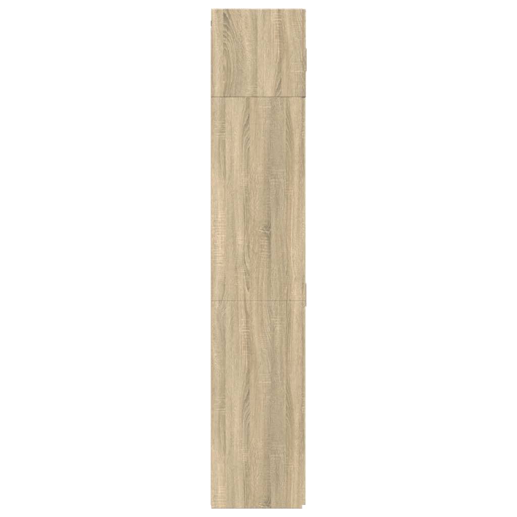 Oppbevaringsskap sonoma eik 70x42,5x225 cm konstruert tre